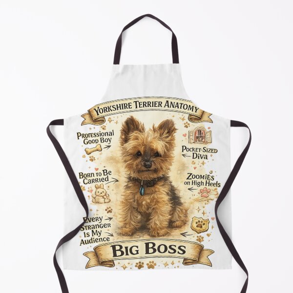 Item preview, Yorkshire Terrier Anatomy: Pocket-Sized Diva Edition designed and sold by The Good Boy Collective.