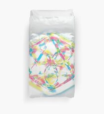 Bright Colorful Mandala Duvet Cover