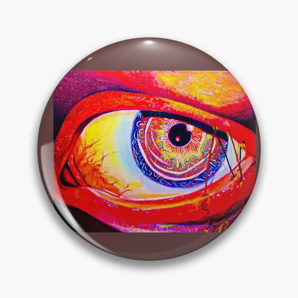 Item preview, psychadelic eye designed and sold by artisticjammer.