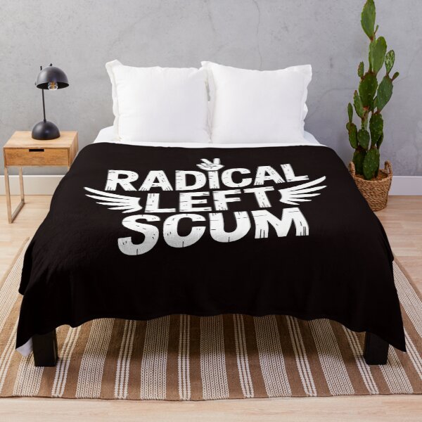 Item preview, Radical Left Scum – Edgy Left Wing Political Design designed and sold by Redgiant87x.
