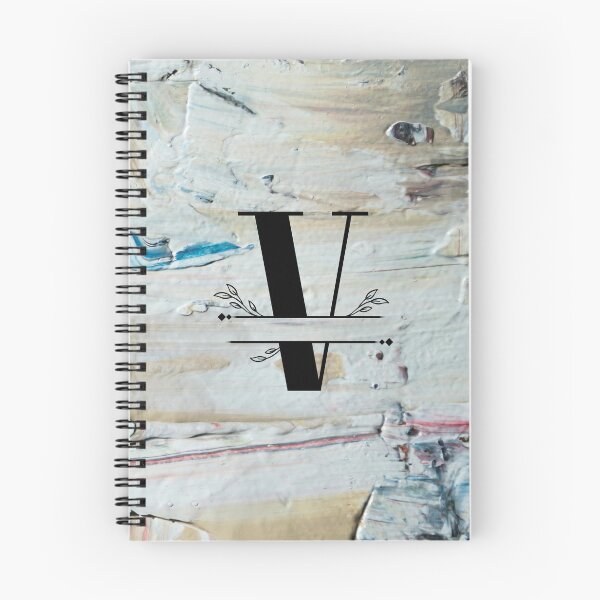 Item preview, Monogram...V... with colourful textured cement/concrete wall background designed and sold by CHASAcreative.