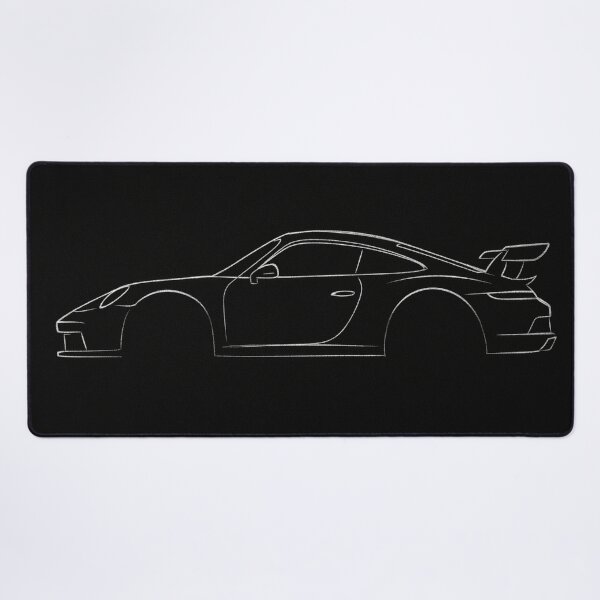 Item preview, Porsche 992 GT3 RS Inspired Minimalist Silhouette Abstract Line Art  designed and sold by Geo.