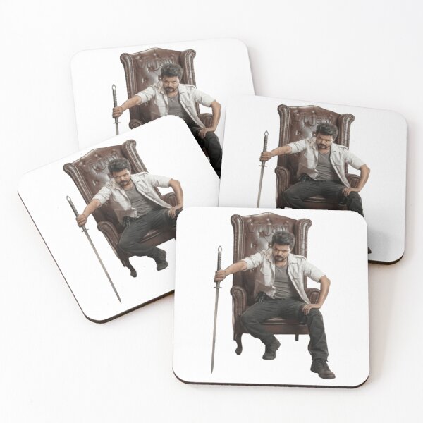 Item preview, Vijay Thalapathy Artistic Cartoon Portrait - Urban Style designed and sold by Pixel & Beyond.