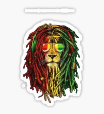 Rasta Lion Sticker