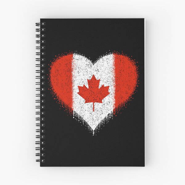 Item preview, I love Canada Heart Canada flag Paint art designed and sold by mizam.