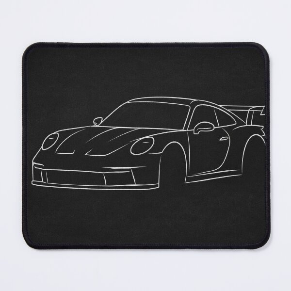 Item preview, Porsche 992 GT3 RS Inspired Minimalist Silhouette Abstract Line Art designed and sold by Geo.