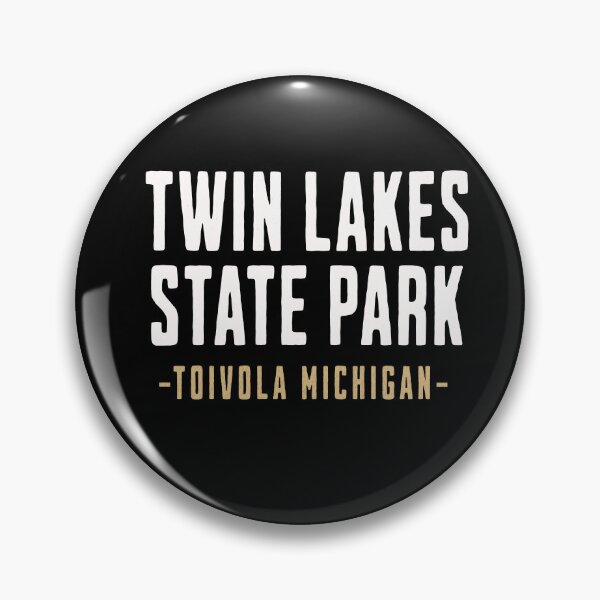Item preview, Twin Lakes State Park – Toivola Michigan Vintage Outdoor Typography designed and sold by American Travels.