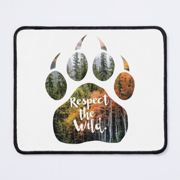 Item preview, Respect the wild designed and sold by RisingWolfStudio.