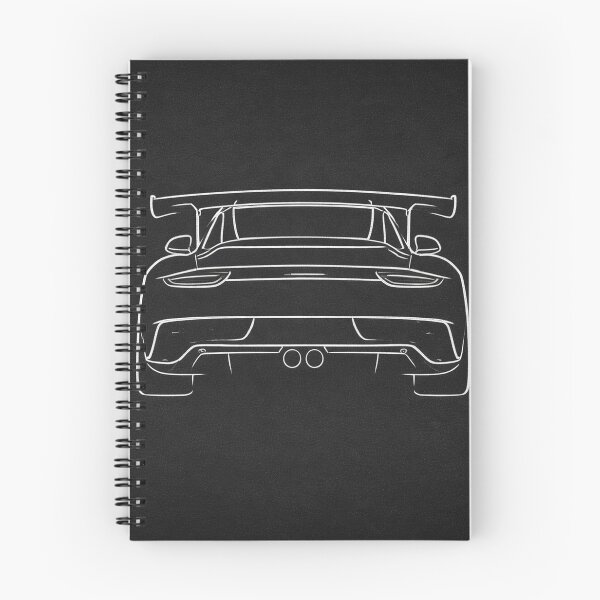 Artikelvorschau, Porsche 992 GT3 RS inspirierte minimalistische Silhouette – abstrakte Linienkunst entworfen und verkauft von Geo.