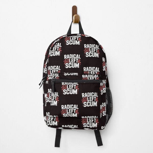 Item preview, Radical Left Scum – Ironic Woke Culture Statement designed and sold by Redgiant87x.
