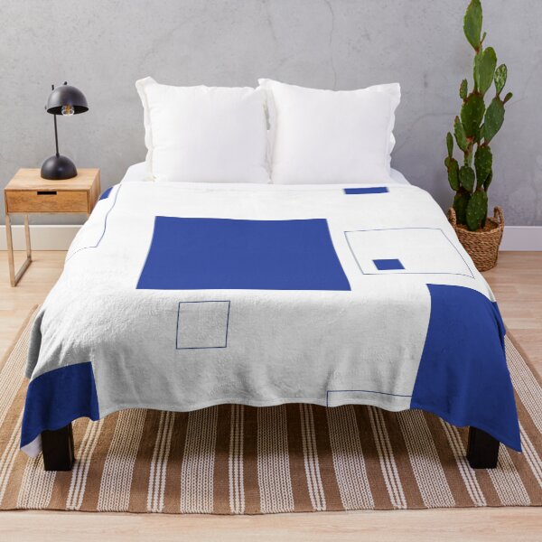 Item preview, Square pattern | Blue squares | Blue stripes | Dynamic background designed and sold by dfly-creations.