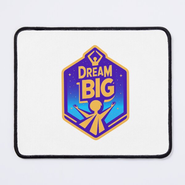 Item preview, Dream Big Always success mindset designed and sold by SloganSauce.