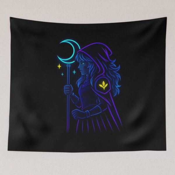 Item preview, Luanna, Guardian of the Lunar Gateway (Right Side) designed and sold by Brickroad Dsigns.