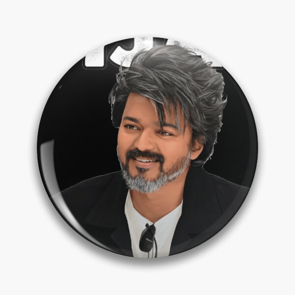 Item preview, Vijay Thalapathy Artistic Cartoon Portrait - Urban Style designed and sold by Pixel & Beyond.