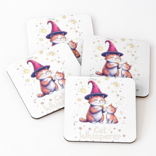 Item preview, Cat Whisperer – Magical Feline Connection Design designed and sold by Sweet Dreams & Fantasia.