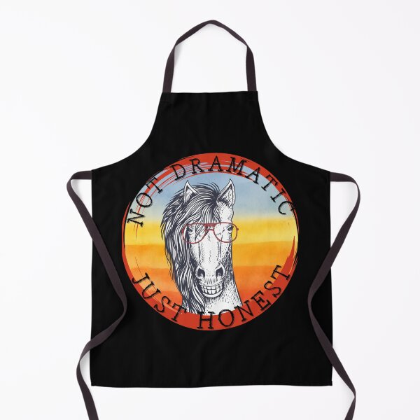 Item preview, Not Dramatic, Just Honest Artistic Horse Illustration designed and sold by UUniqueIImprint.