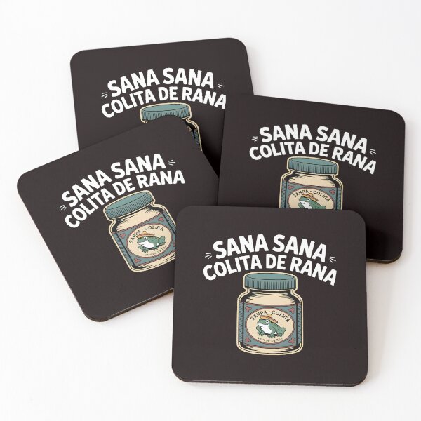 Item preview, Sana Sana Colita de Rana – Funny Spanish Nurse Frog Design designed and sold by Redgiant87x.