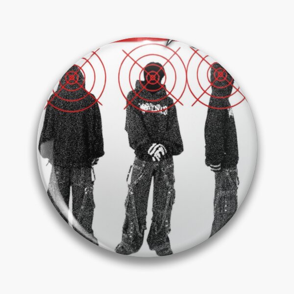 Item preview, Hooded Figures With Crosshair and Restricted Mark designed and sold by Adronia.