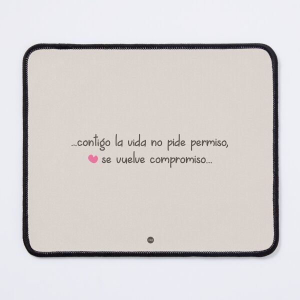 Item preview, With you, life doesn't ask for permission, it becomes a commitment (fc) I designed and sold by XUSRedbubble.