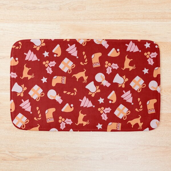 Item preview, Bold Winter Garlands Happy Holiday Xmas Pattern    - Gifts For Dad designed and sold by RoyalStarsPatts.