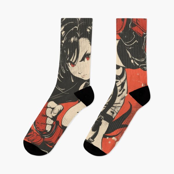 Item preview, Tifa Fantasy Fighter Battle Ready  designed and sold by AnimeArsenalPrints.
