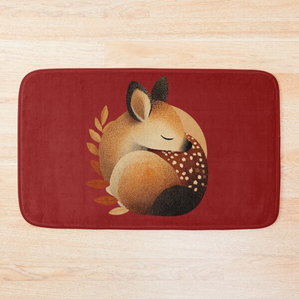 Item preview, Sleeping fawn – Cute woodland animal in a cozy style designed and sold by Meiersbeste.