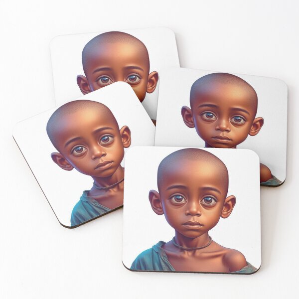 Artikelvorschau, Der Junge mit der braunen Haut und den braunen Augen entworfen und verkauft von Adanne Chukwudi.