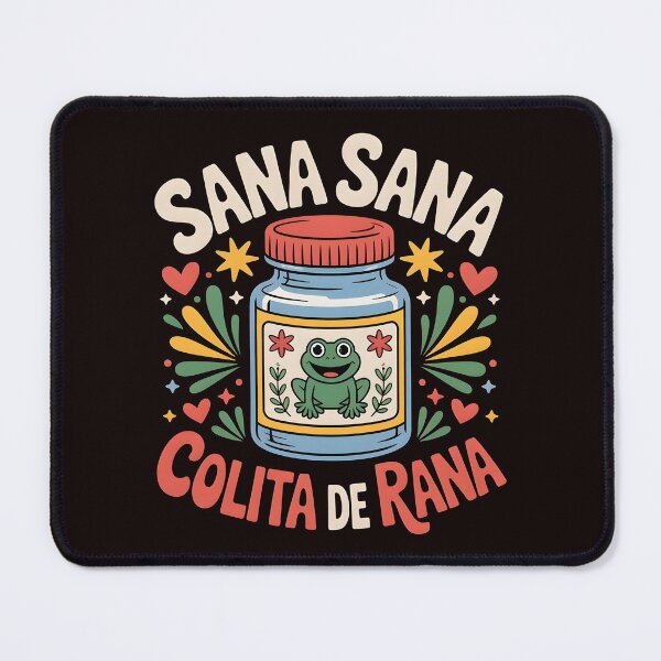 Item preview, Sana Sana Colita de Rana – Cute Nurse Frog Spanish Humor designed and sold by Redgiant87x.