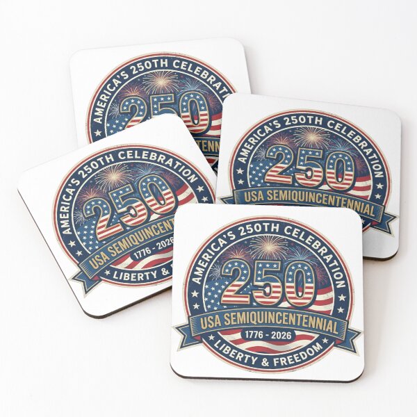 Item preview, America 250 Years - Official USA Semiquincentennial 1776-2026 Patriotic Design designed and sold by Wear Sculpt.