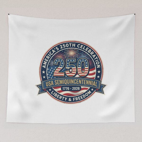 Item preview, America 250 Years - Official USA Semiquincentennial 1776-2026 Patriotic Design designed and sold by Wear Sculpt.