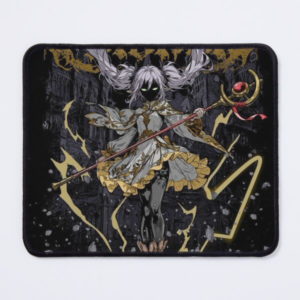 Item preview, Mystic Girl Floating With Staff in Ruins designed and sold by Adronia.