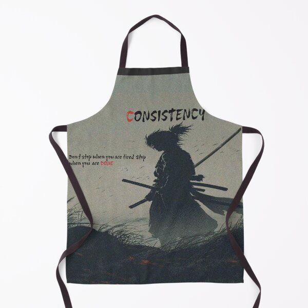 Item preview, Consistency is Key - Samurai Quote designed and sold by Dreams244.