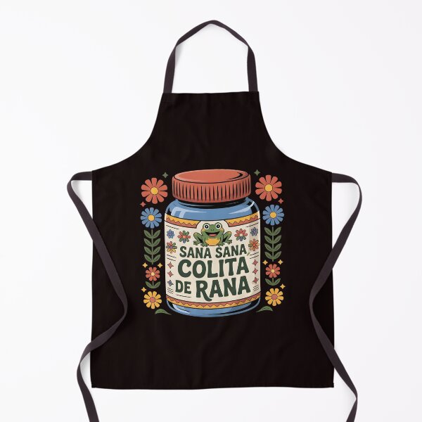 Item preview, Sana Sana Colita de Rana – Mexican Humor Nurse Frog Design designed and sold by Redgiant87x.