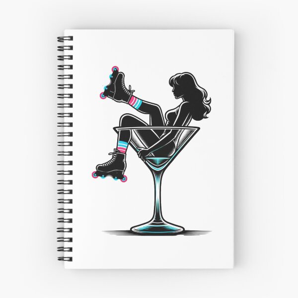 Item preview, Martini Rollerblade Girl designed and sold by TEEZLYPR.
