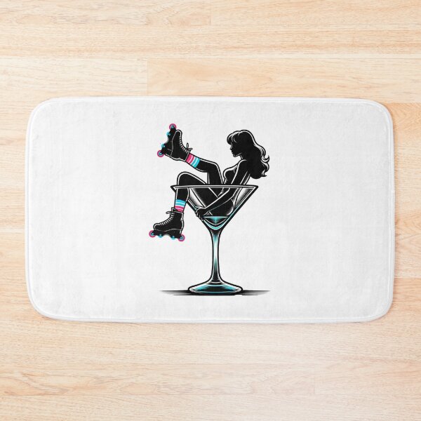 Item preview, Martini Rollerblade Girl designed and sold by TEEZLYPR.