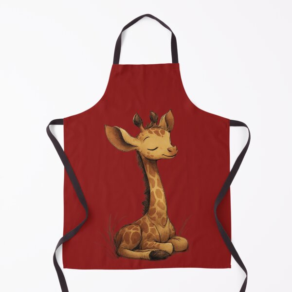Item preview, Sleeping giraffe baby – Cute baby giraffe in a calm animal style designed and sold by Meiersbeste.