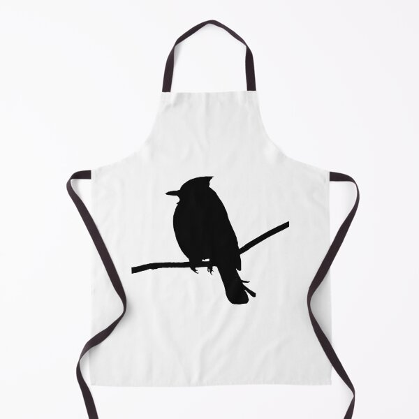 Item preview, Blue jay bird silhouette designed and sold by KRFNatureGifts.