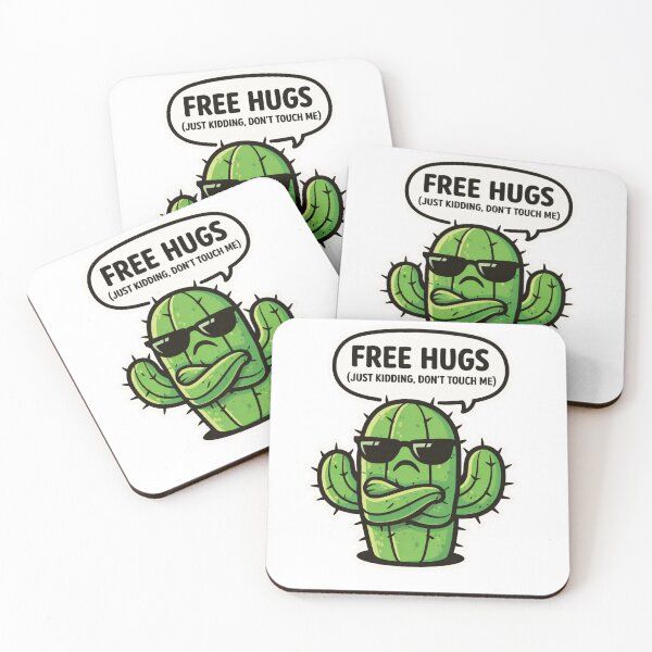 Item preview, Free Hugs Just Kidding Club designed and sold by TheSimpleTee007.