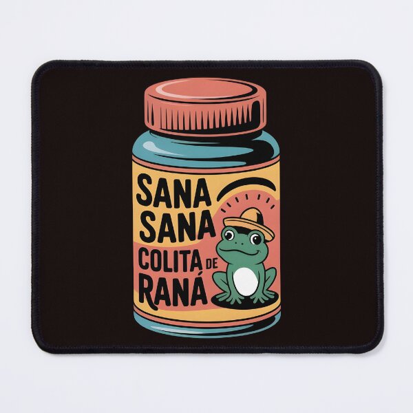 Item preview, Sana Sana Colita de Rana – Spanish Saying with Cute Frog designed and sold by Redgiant87x.