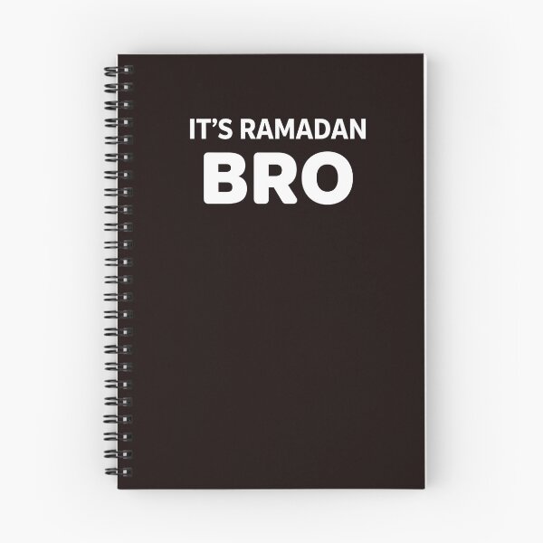 Item preview, It's Ramadan Bro – Bold Ramadan Typography Design designed and sold by Alnazie.