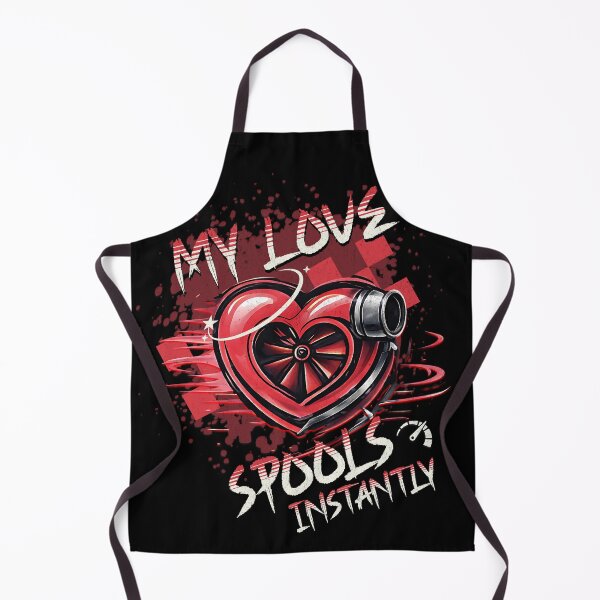Item preview, My Love Spools Instantly – Turbo Racing Valentine Heart designed and sold by CarantinedChaos.