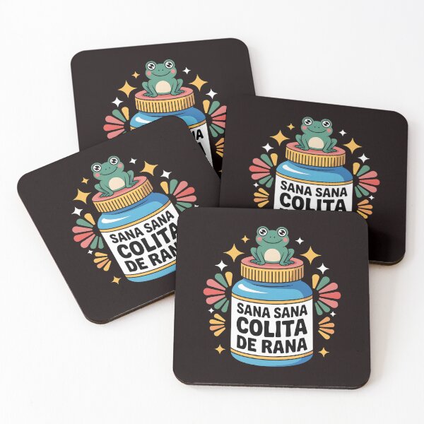 Item preview, Sana Sana Colita de Rana – Funny Nurse Frog Spanish Quote designed and sold by Redgiant87x.