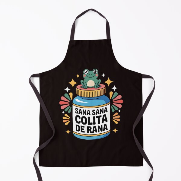 Item preview, Sana Sana Colita de Rana – Funny Nurse Frog Spanish Quote designed and sold by Redgiant87x.