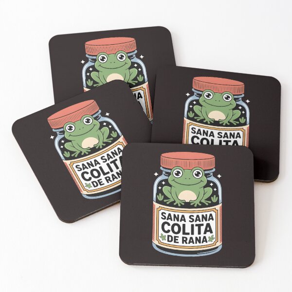 Item preview, Sana Sana Colita de Rana – Frog Nurse Mexican Saying Art designed and sold by Redgiant87x.
