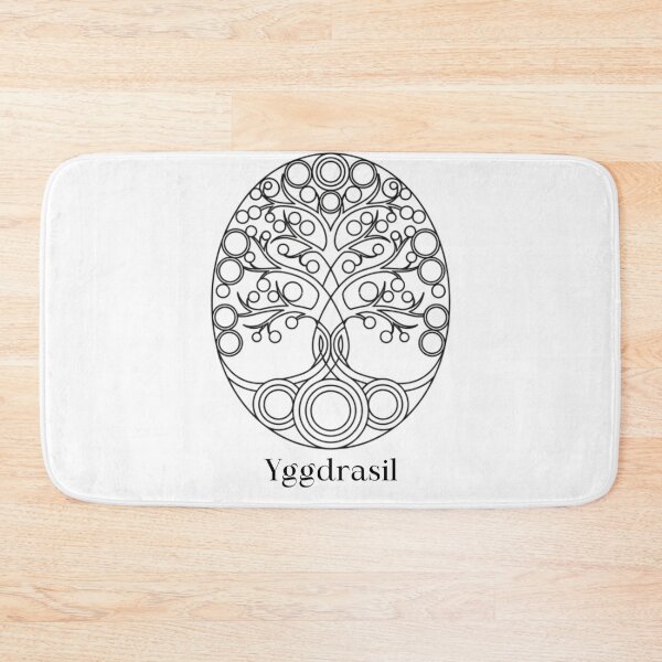 Item preview, Yggdrasil World Tree Minimalist Norse Mythology designed and sold by HoruxDesign.