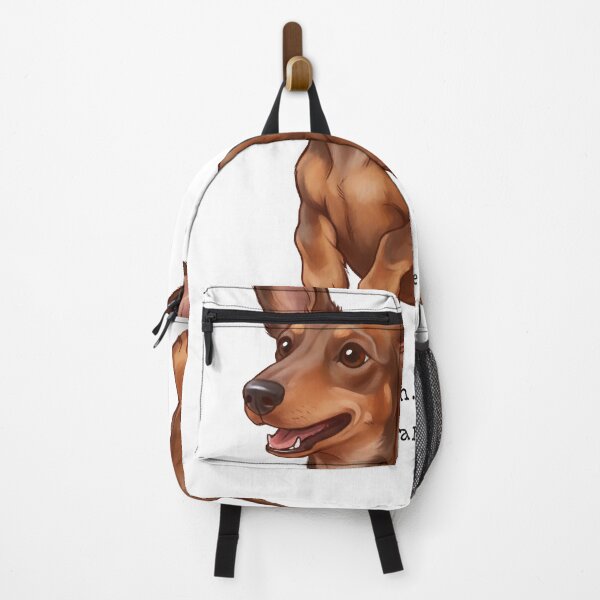 Item preview, Petit Chien, Grande Confiance — Dachshund Art (Small Dog Big Confidence) designed and sold by FrancophileFun.