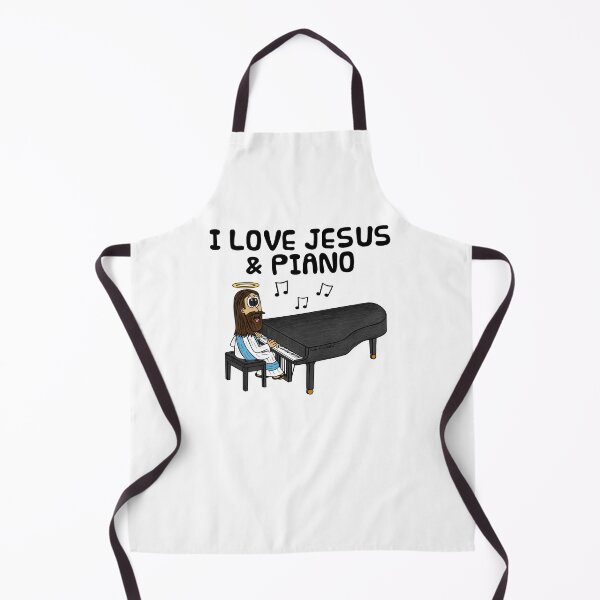 Artikelvorschau, Ich liebe Jesus und das Klavier, Kirchenpianistin entworfen und verkauft von doodlerob.