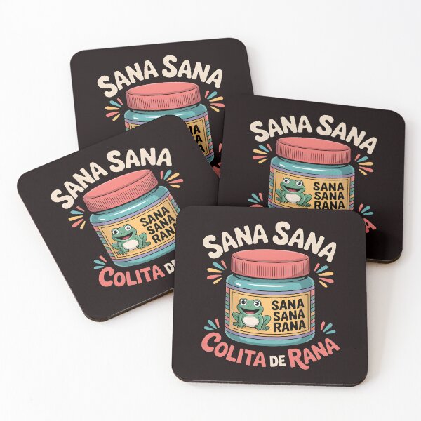 Item preview, Sana Sana Colita de Rana – Cute Spanish Humor Frog Design designed and sold by Redgiant87x.