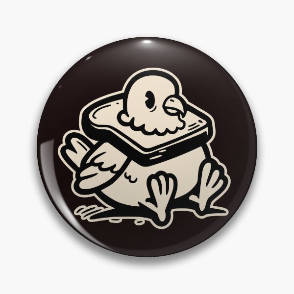 Item preview, Retro Fat Pigeon   designed and sold by INK-TOON.