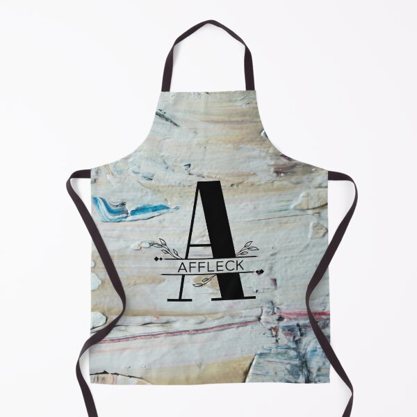 Item preview, Monogram...A (Affleck)... with colourful texture cement/concrete wall background designed and sold by CHASAcreative.